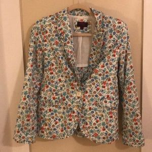 Limited Edition JCrew floral blazer